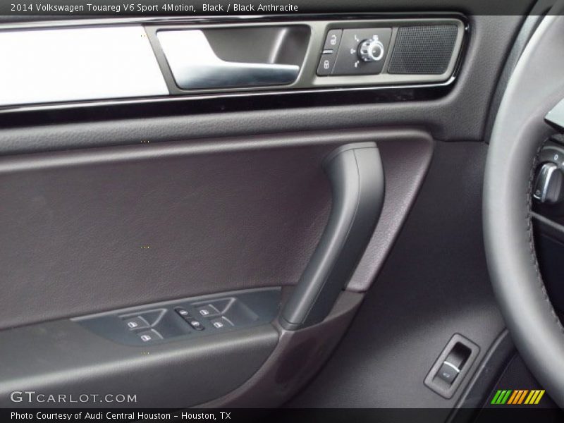 Black / Black Anthracite 2014 Volkswagen Touareg V6 Sport 4Motion