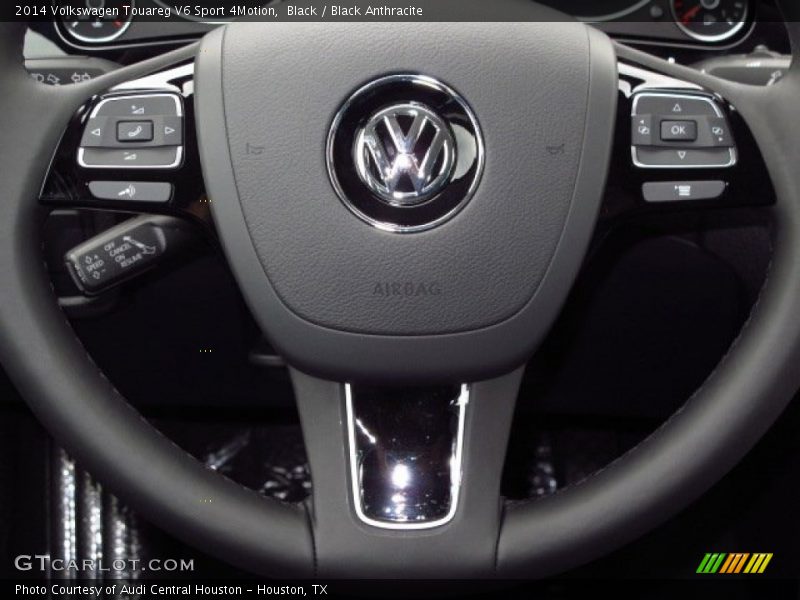 Black / Black Anthracite 2014 Volkswagen Touareg V6 Sport 4Motion