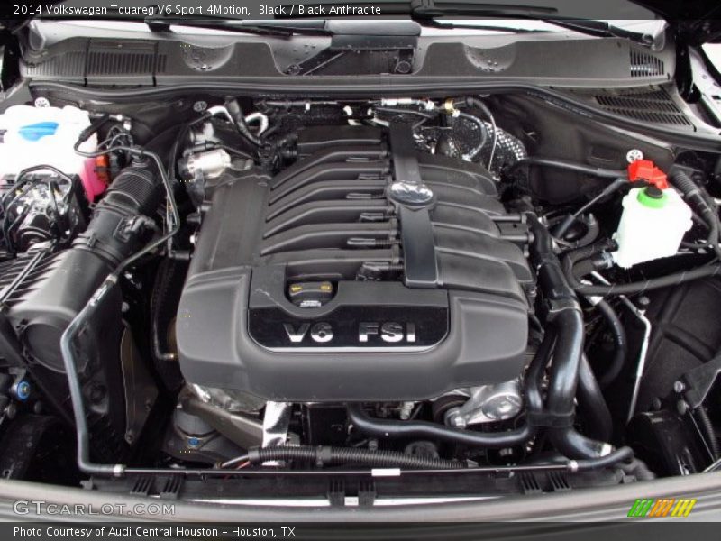 Black / Black Anthracite 2014 Volkswagen Touareg V6 Sport 4Motion
