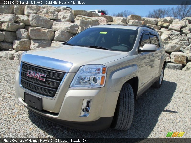 Front 3/4 View of 2012 Terrain SLE AWD