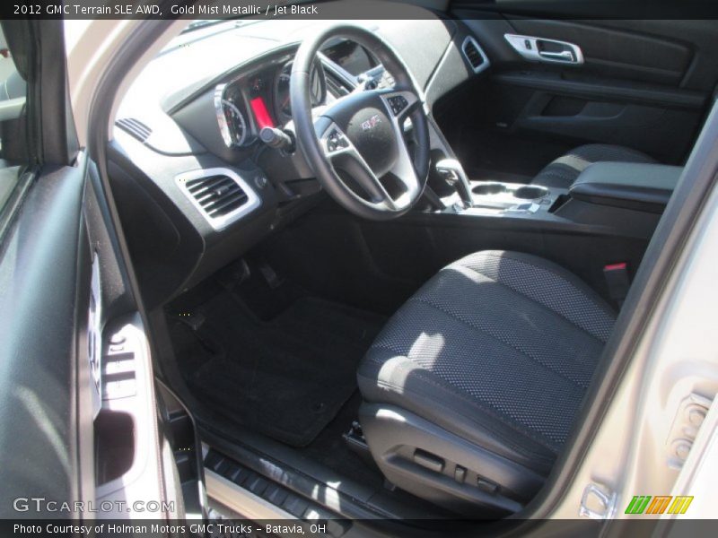 Gold Mist Metallic / Jet Black 2012 GMC Terrain SLE AWD