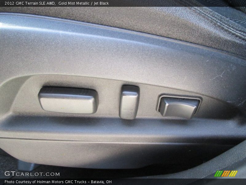 Gold Mist Metallic / Jet Black 2012 GMC Terrain SLE AWD