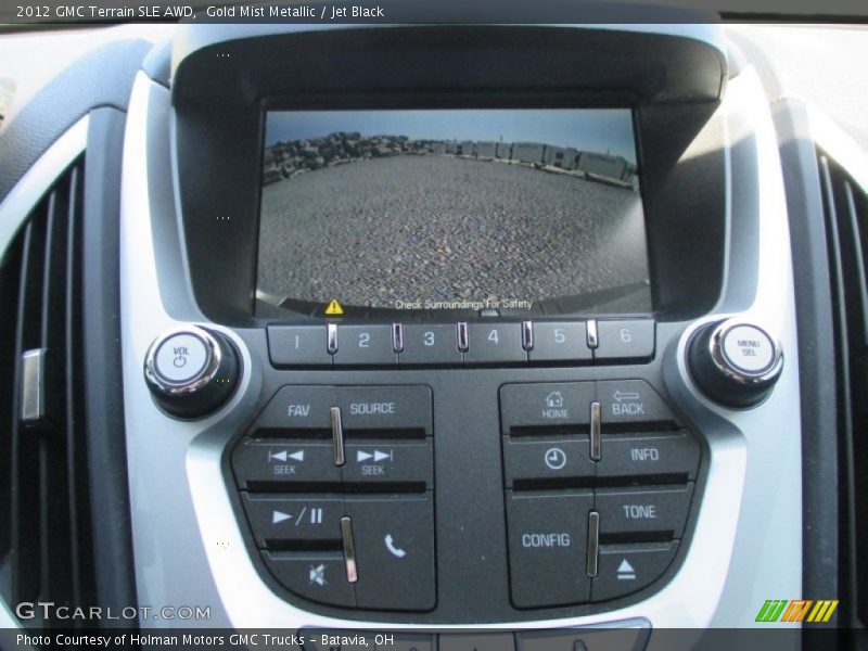 Gold Mist Metallic / Jet Black 2012 GMC Terrain SLE AWD