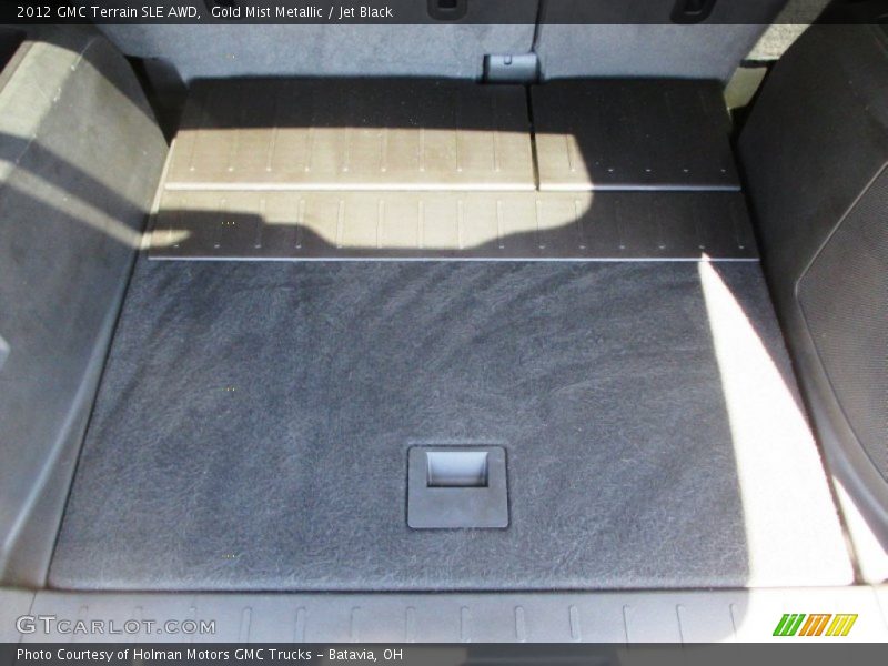 Gold Mist Metallic / Jet Black 2012 GMC Terrain SLE AWD