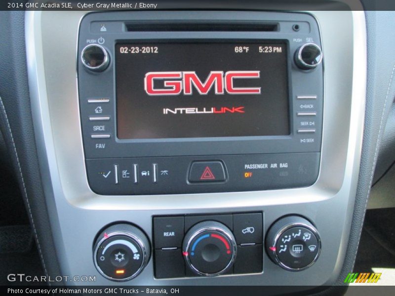 Cyber Gray Metallic / Ebony 2014 GMC Acadia SLE