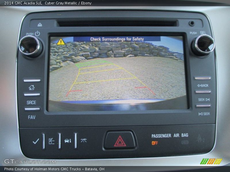 Cyber Gray Metallic / Ebony 2014 GMC Acadia SLE