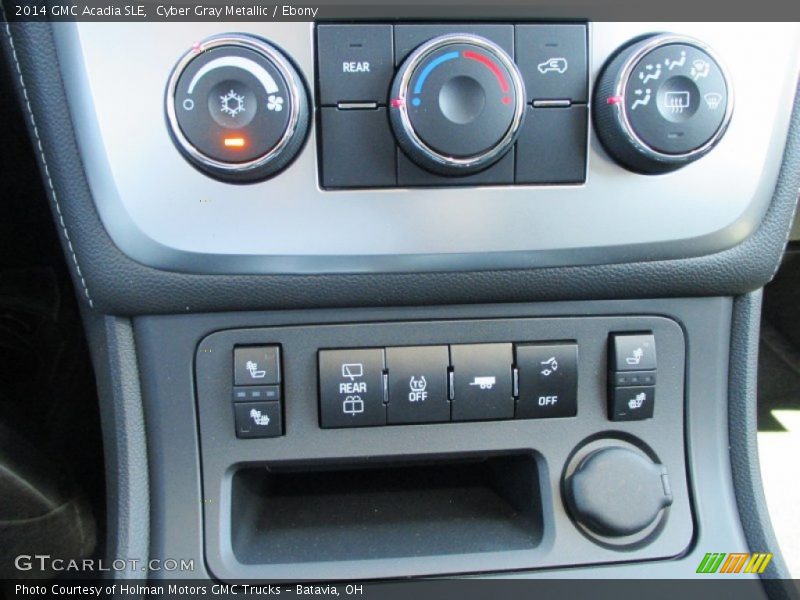 Cyber Gray Metallic / Ebony 2014 GMC Acadia SLE
