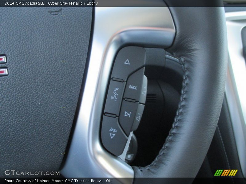 Cyber Gray Metallic / Ebony 2014 GMC Acadia SLE