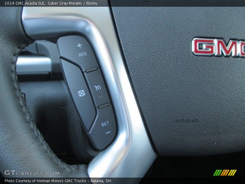 Cyber Gray Metallic / Ebony 2014 GMC Acadia SLE
