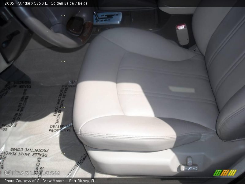 Golden Beige / Beige 2005 Hyundai XG350 L
