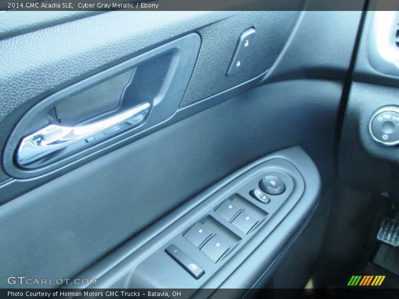 Cyber Gray Metallic / Ebony 2014 GMC Acadia SLE