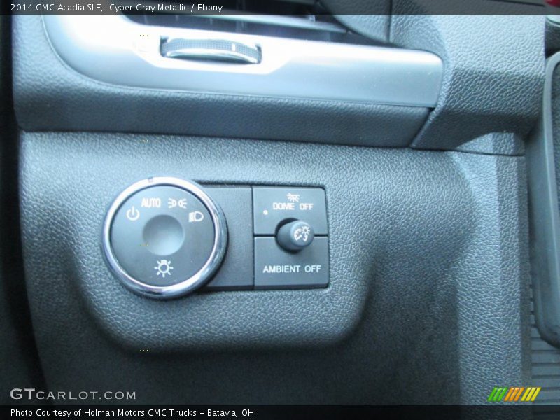 Cyber Gray Metallic / Ebony 2014 GMC Acadia SLE