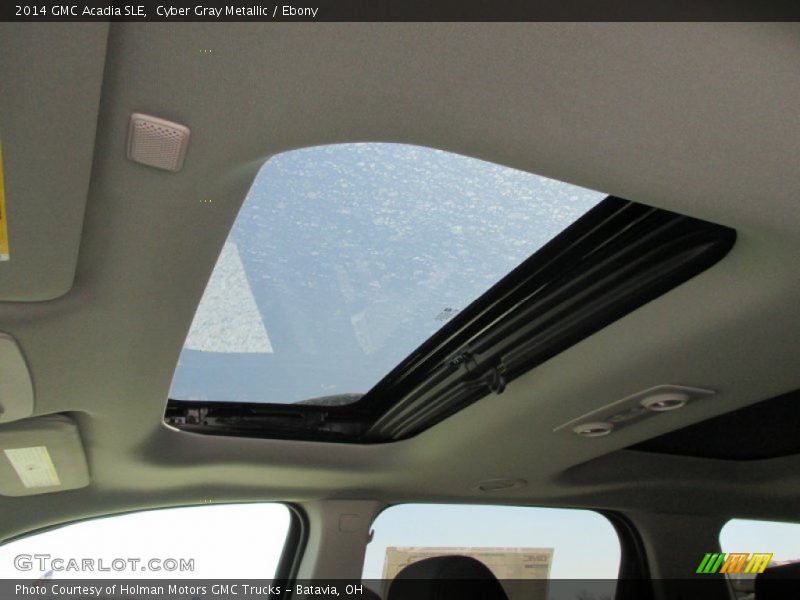Cyber Gray Metallic / Ebony 2014 GMC Acadia SLE