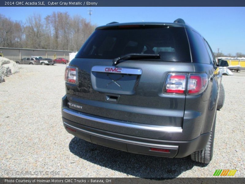 Cyber Gray Metallic / Ebony 2014 GMC Acadia SLE