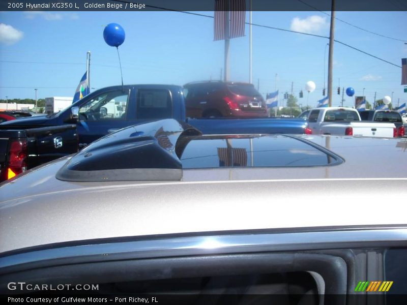 Golden Beige / Beige 2005 Hyundai XG350 L
