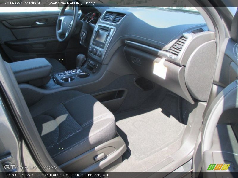 Cyber Gray Metallic / Ebony 2014 GMC Acadia SLE
