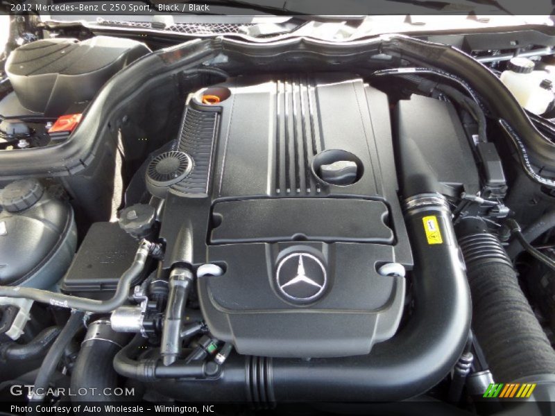 Black / Black 2012 Mercedes-Benz C 250 Sport