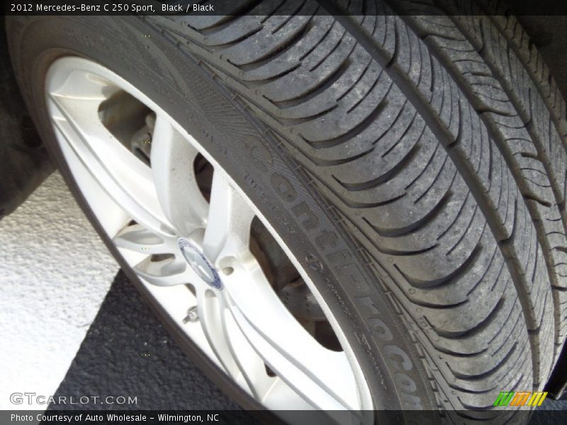 Black / Black 2012 Mercedes-Benz C 250 Sport