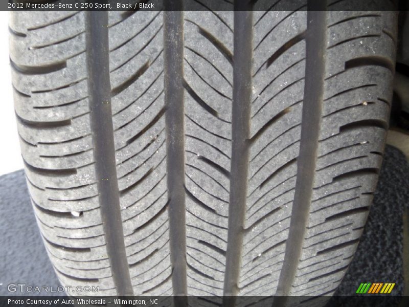 Black / Black 2012 Mercedes-Benz C 250 Sport