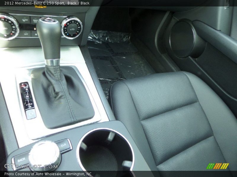 Black / Black 2012 Mercedes-Benz C 250 Sport