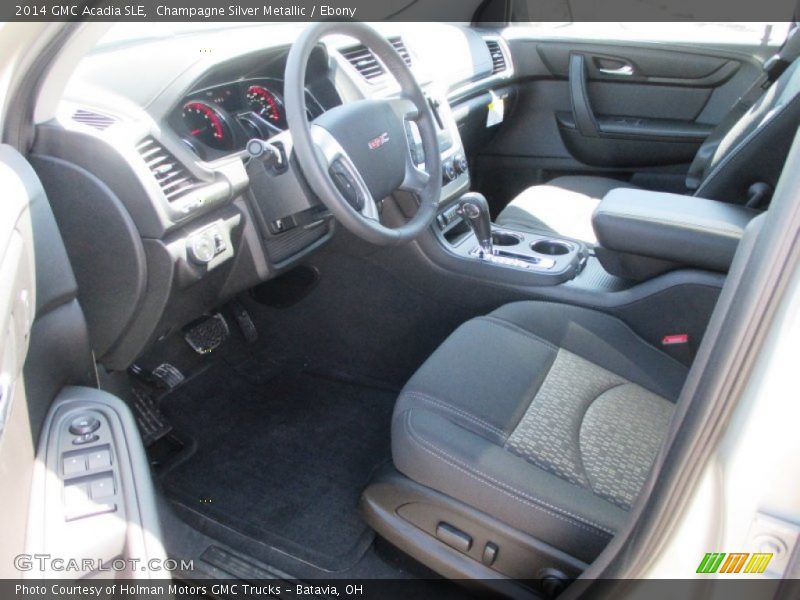 Champagne Silver Metallic / Ebony 2014 GMC Acadia SLE