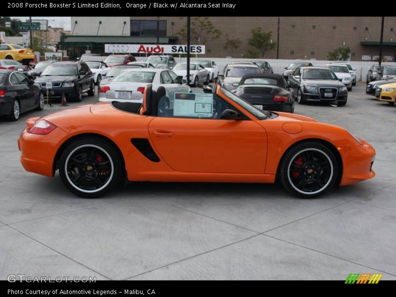 Orange / Black w/ Alcantara Seat Inlay 2008 Porsche Boxster S Limited Edition