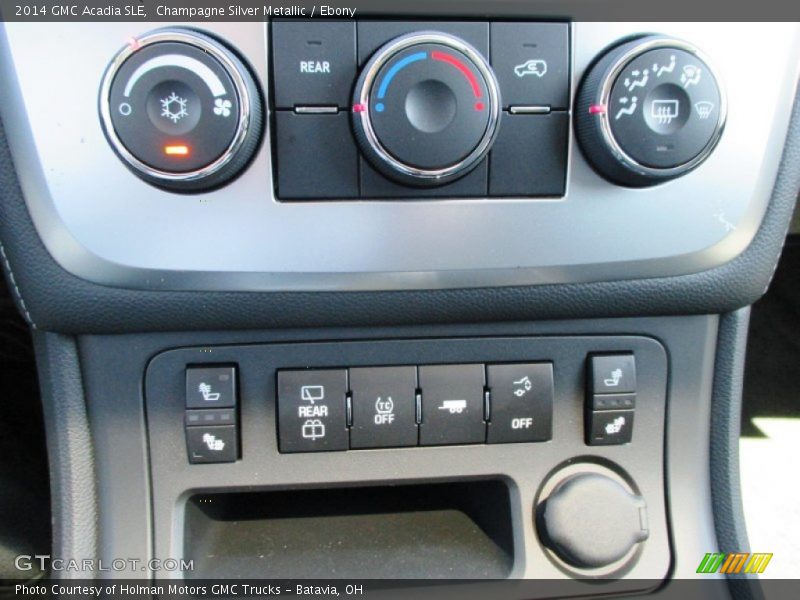 Champagne Silver Metallic / Ebony 2014 GMC Acadia SLE