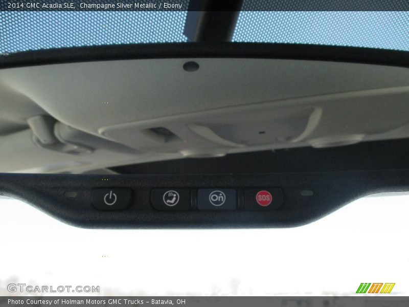 Champagne Silver Metallic / Ebony 2014 GMC Acadia SLE