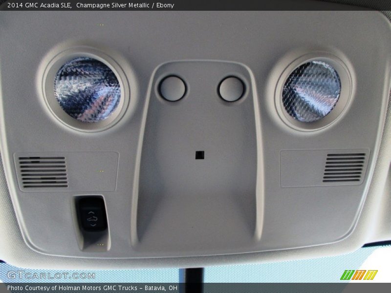 Champagne Silver Metallic / Ebony 2014 GMC Acadia SLE