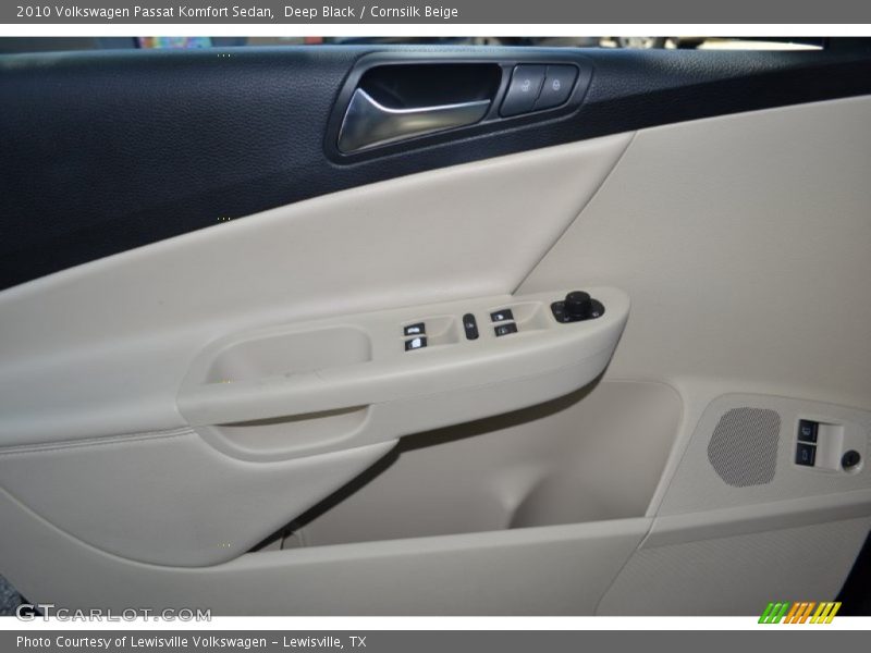 Deep Black / Cornsilk Beige 2010 Volkswagen Passat Komfort Sedan