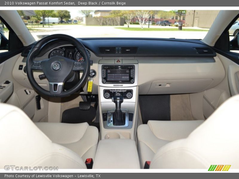 Deep Black / Cornsilk Beige 2010 Volkswagen Passat Komfort Sedan