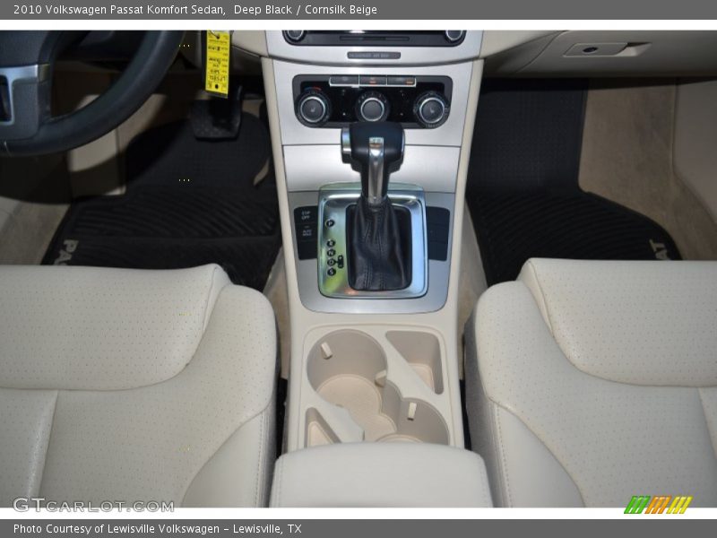 Deep Black / Cornsilk Beige 2010 Volkswagen Passat Komfort Sedan