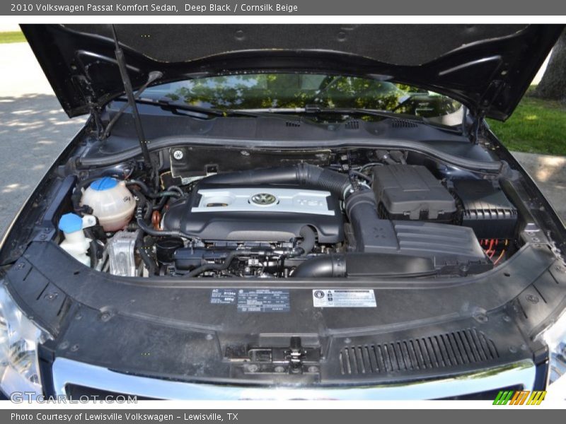 Deep Black / Cornsilk Beige 2010 Volkswagen Passat Komfort Sedan
