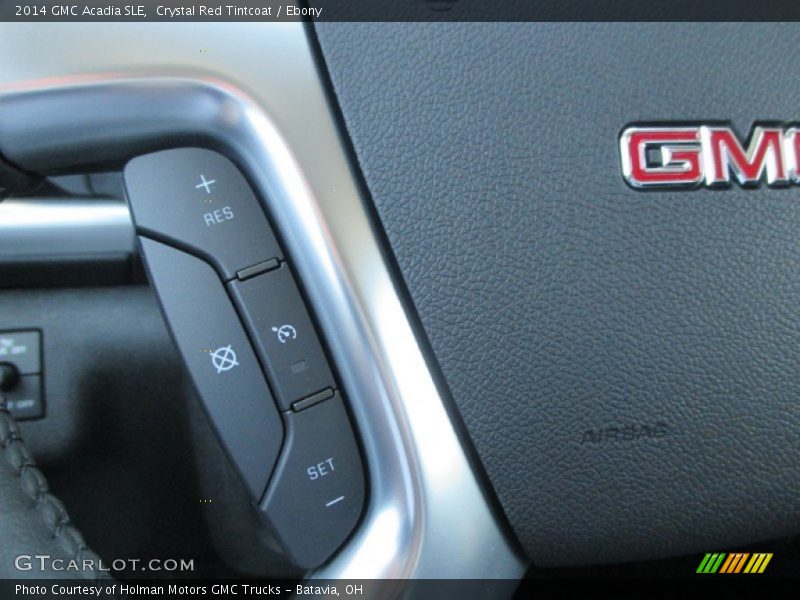 Crystal Red Tintcoat / Ebony 2014 GMC Acadia SLE