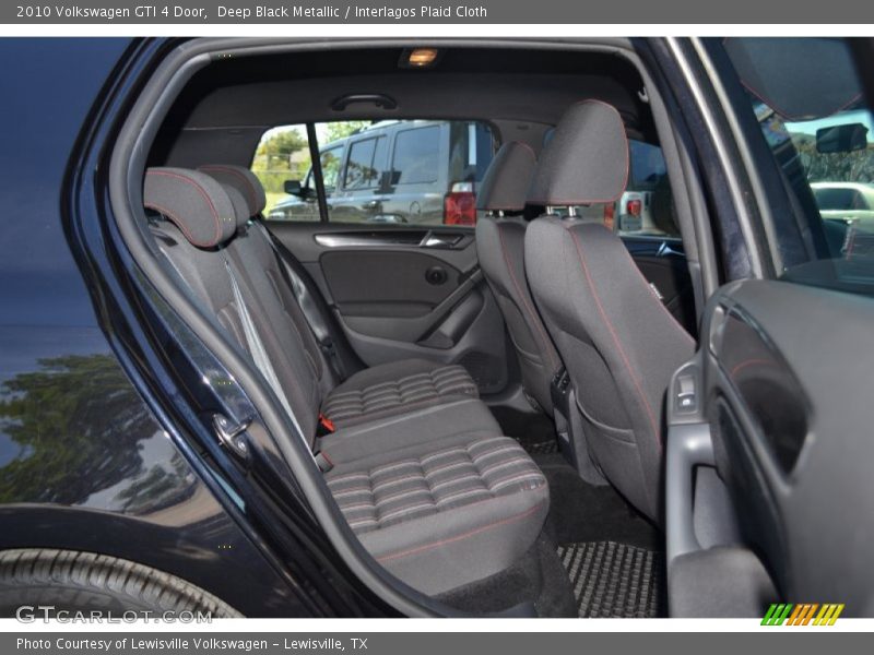 Deep Black Metallic / Interlagos Plaid Cloth 2010 Volkswagen GTI 4 Door