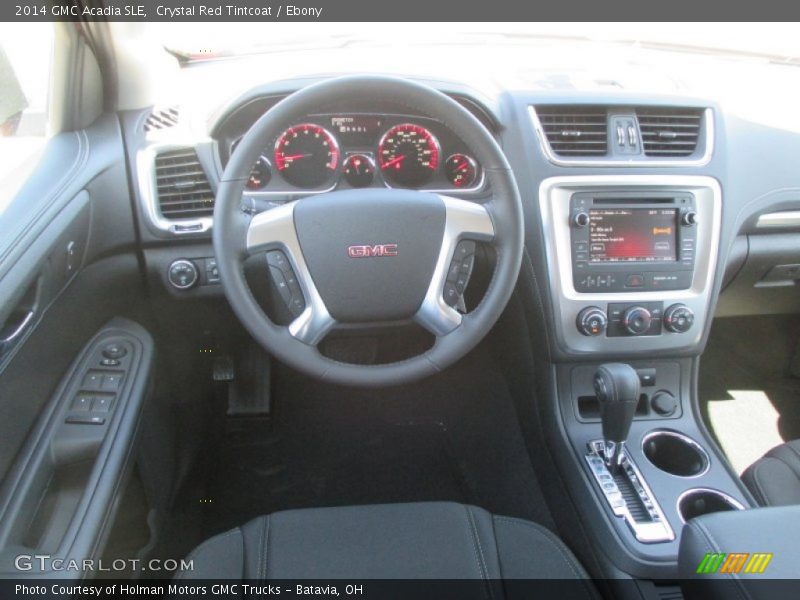 Crystal Red Tintcoat / Ebony 2014 GMC Acadia SLE