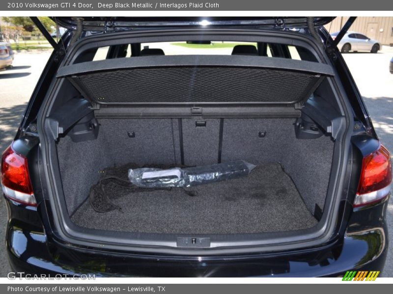Deep Black Metallic / Interlagos Plaid Cloth 2010 Volkswagen GTI 4 Door