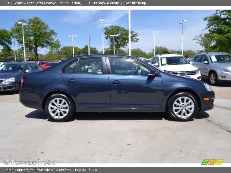 Blue Graphite Metallic / Cornsilk Beige 2010 Volkswagen Jetta Limited Edition Sedan