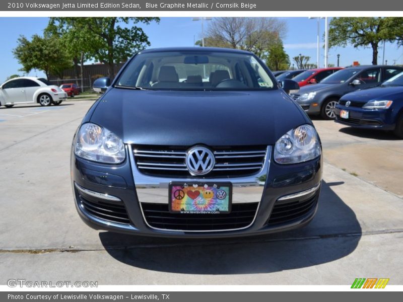 Blue Graphite Metallic / Cornsilk Beige 2010 Volkswagen Jetta Limited Edition Sedan