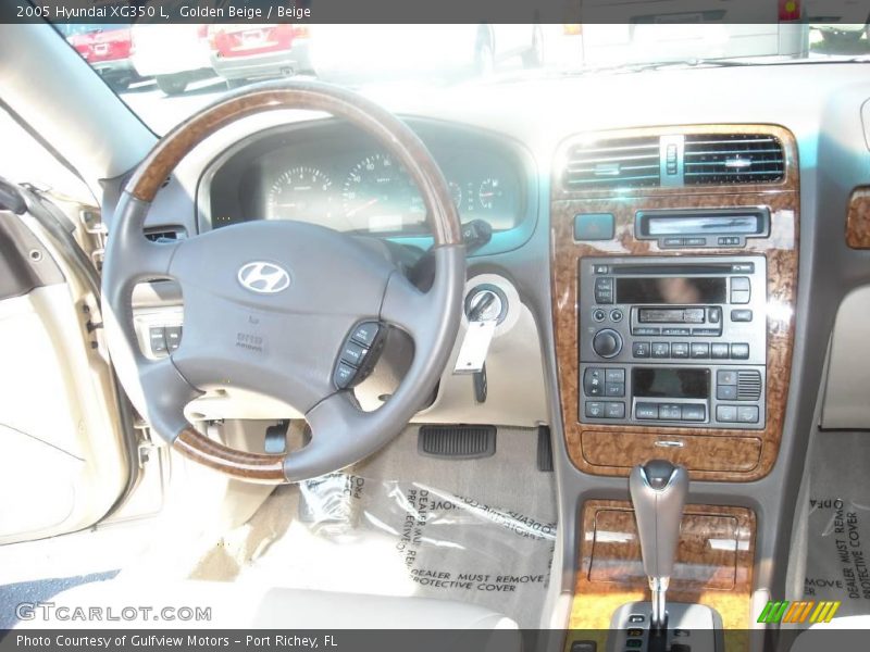 Golden Beige / Beige 2005 Hyundai XG350 L