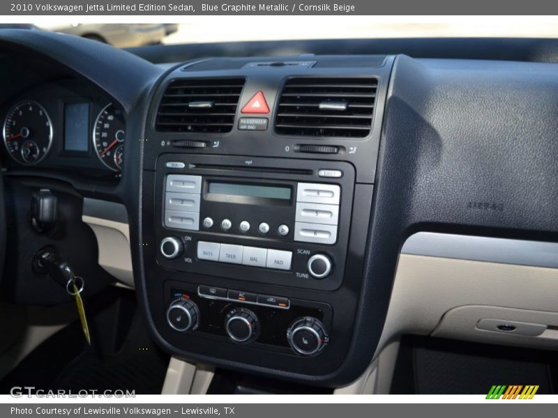 Blue Graphite Metallic / Cornsilk Beige 2010 Volkswagen Jetta Limited Edition Sedan