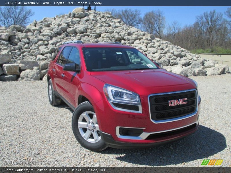 Crystal Red Tintcoat / Ebony 2014 GMC Acadia SLE AWD