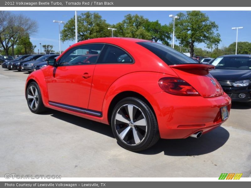 Tornado Red / Titan Black 2012 Volkswagen Beetle Turbo
