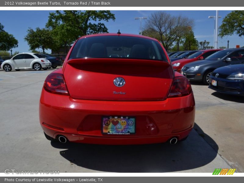 Tornado Red / Titan Black 2012 Volkswagen Beetle Turbo