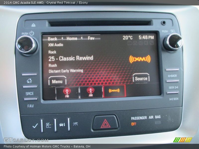 Crystal Red Tintcoat / Ebony 2014 GMC Acadia SLE AWD