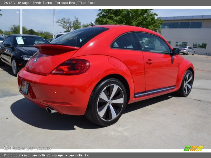 Tornado Red / Titan Black 2012 Volkswagen Beetle Turbo