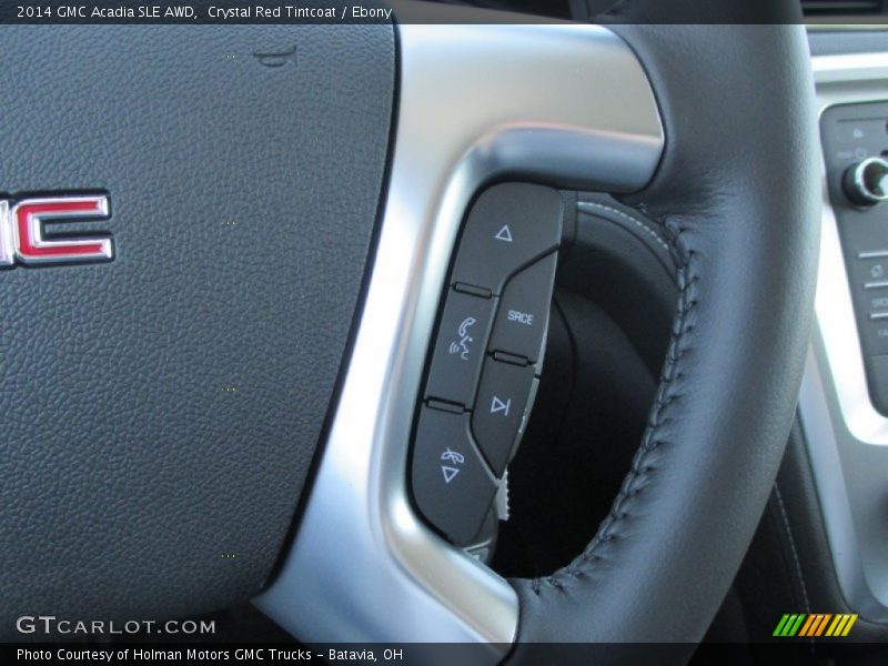 Crystal Red Tintcoat / Ebony 2014 GMC Acadia SLE AWD