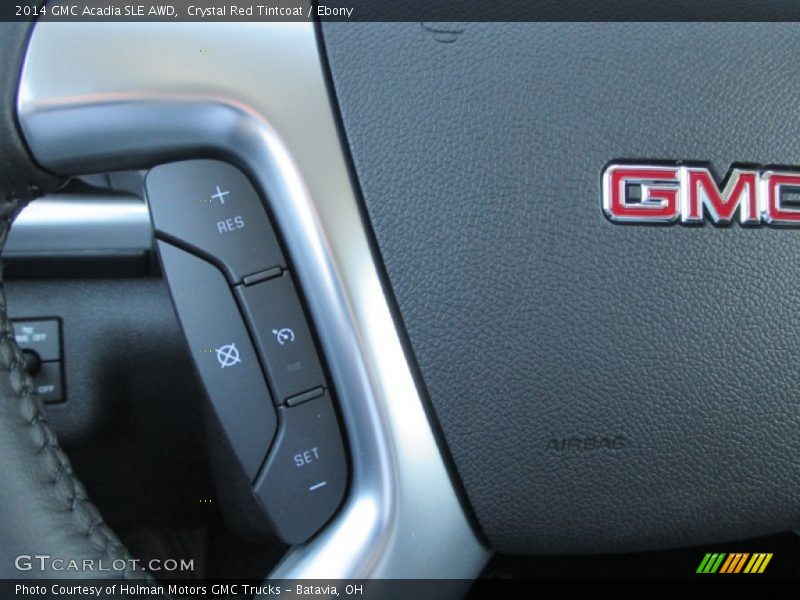 Crystal Red Tintcoat / Ebony 2014 GMC Acadia SLE AWD