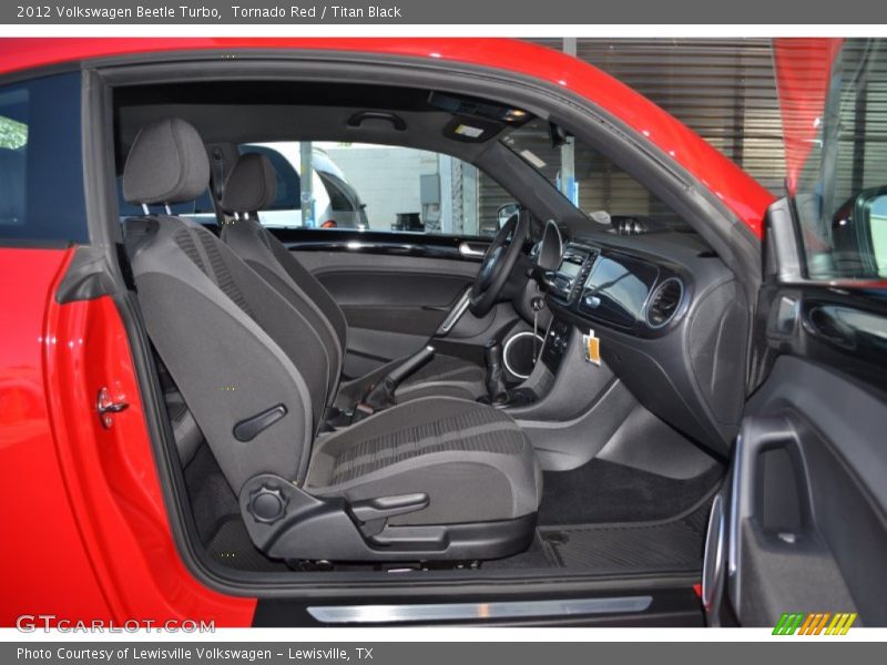 Tornado Red / Titan Black 2012 Volkswagen Beetle Turbo