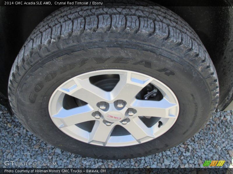 Crystal Red Tintcoat / Ebony 2014 GMC Acadia SLE AWD